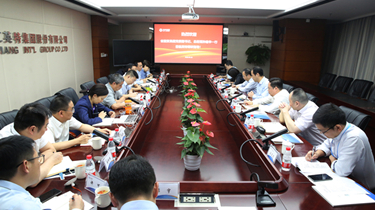 省国贸集团党委副书记、总经理孙建华一行到优游国际|UB8优游国际|共创美好未来集团调研领导